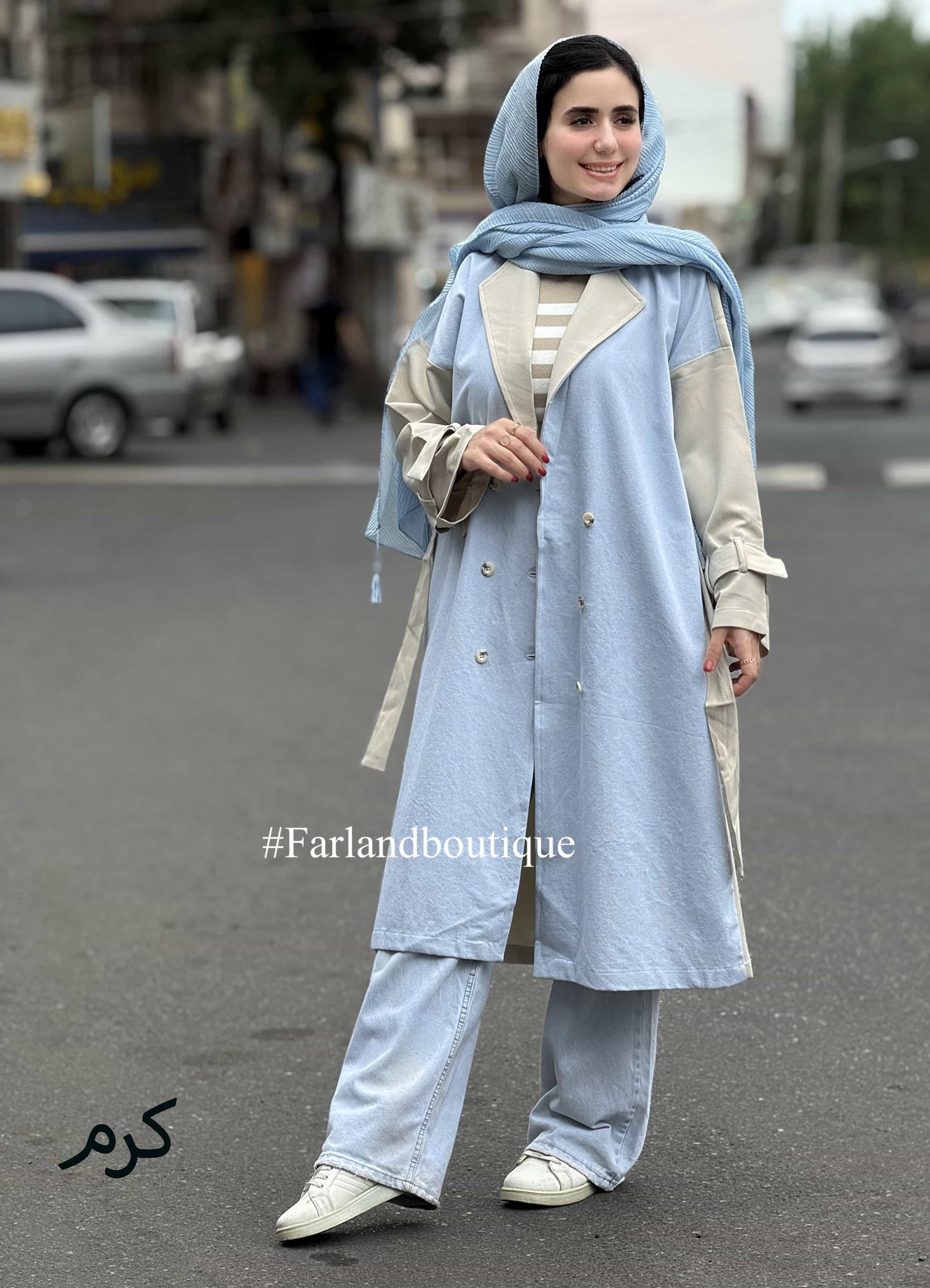 ترنچ کت نیل کد 487