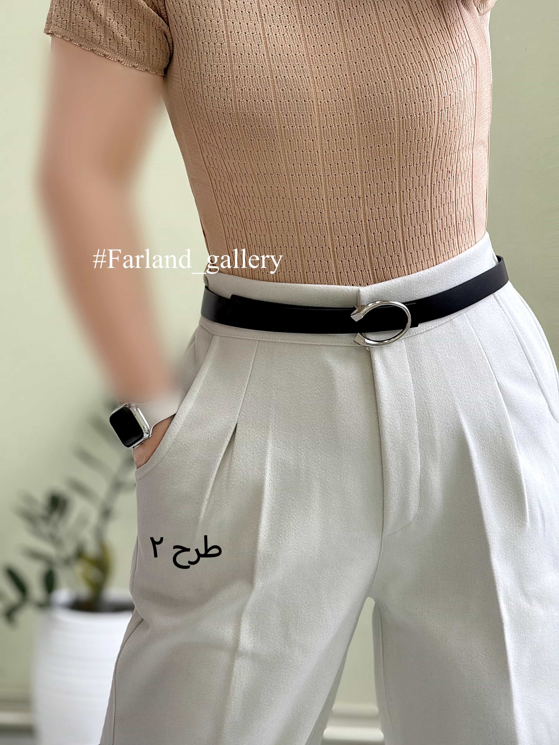 کمربند چرمی کد 525